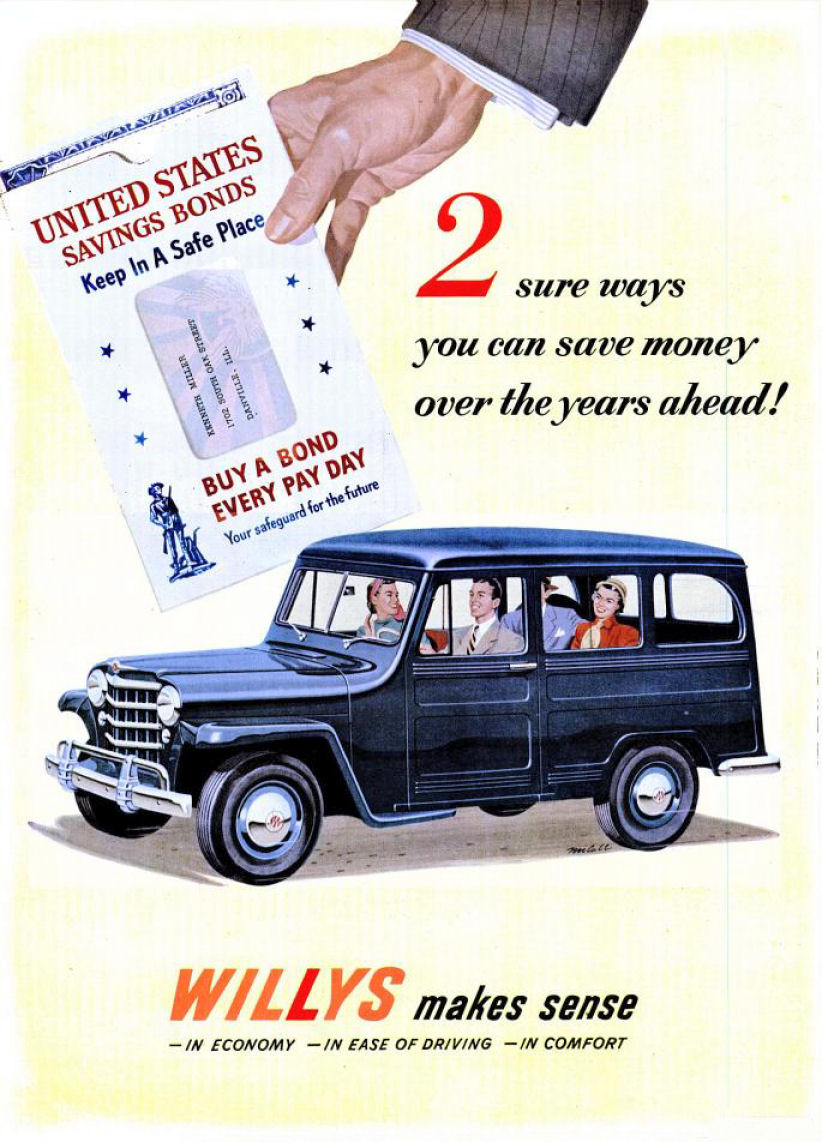 Willys Car Ads